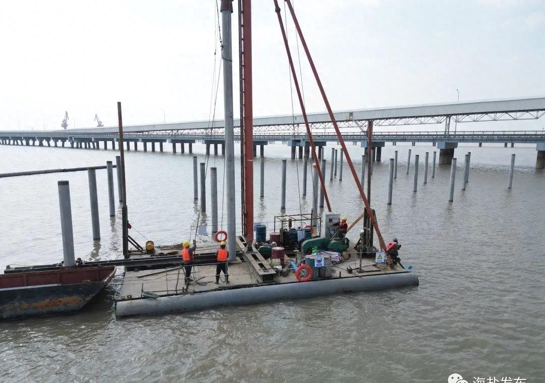 嘉兴海盐电站,航拍海盐第一大核电站