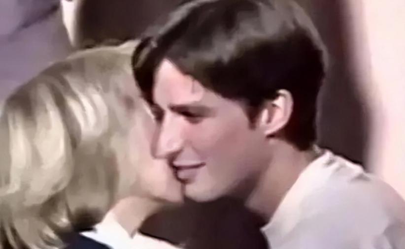 马克龙41岁照片,42岁马克龙和布丽吉特