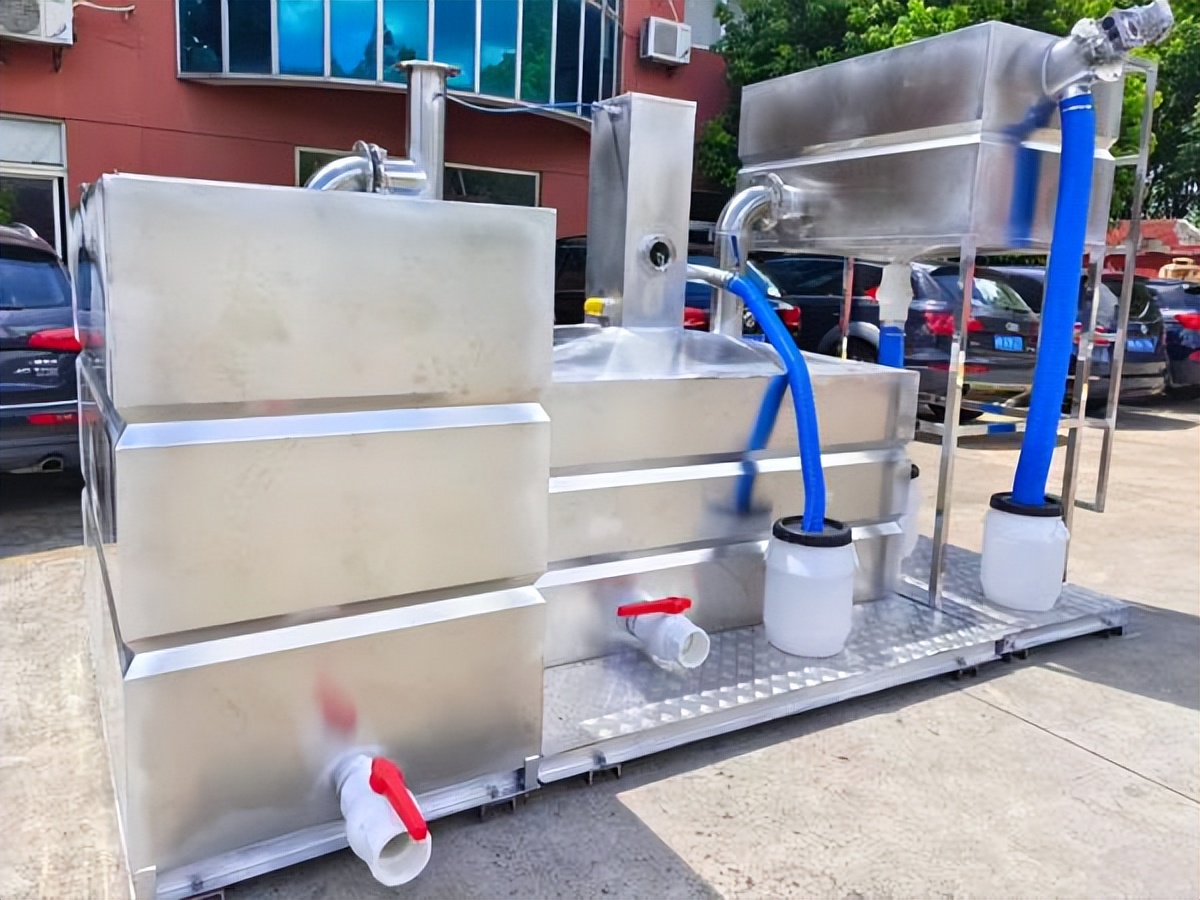 厨房排污一体化隔油设备厂家直销,厨房污水隔油池定制