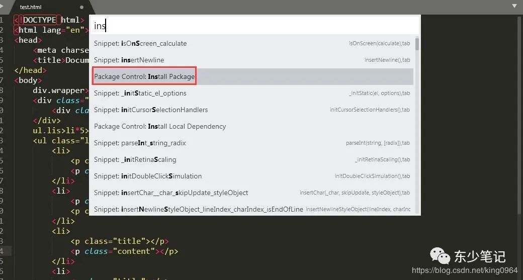 sublimetext3怎么设置中文,sublimetext快捷键整理代码