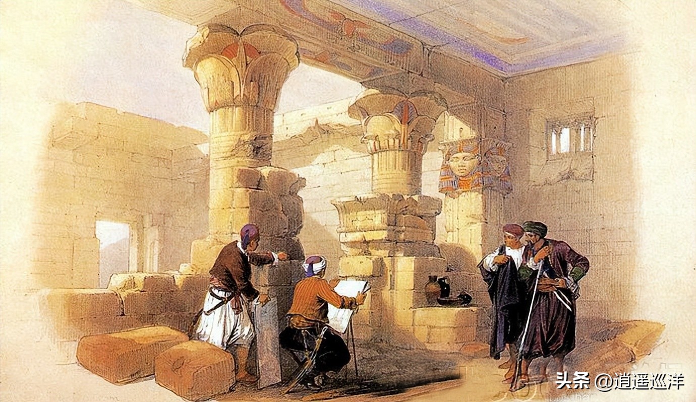 埃及金字塔游玩,去古埃及帝王谷