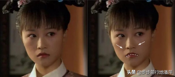 水润嫩滑的嘴唇,水润的嘴唇和干瘪的嘴唇对比