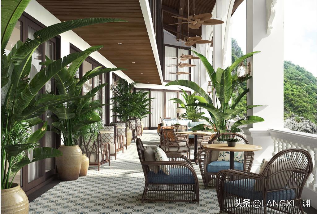 南洋复古风效果图设计元素,复古风的设计太有年代感了