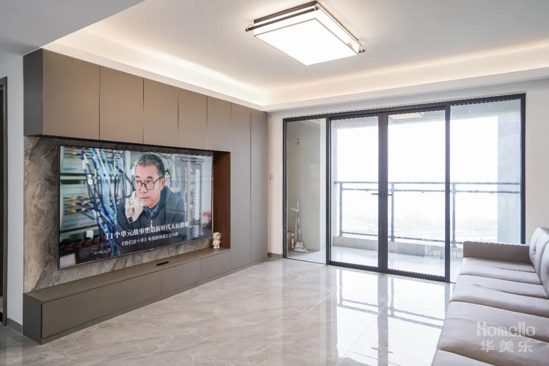 小户型两室改三室极简风,56平米小户型2室一厅改3室