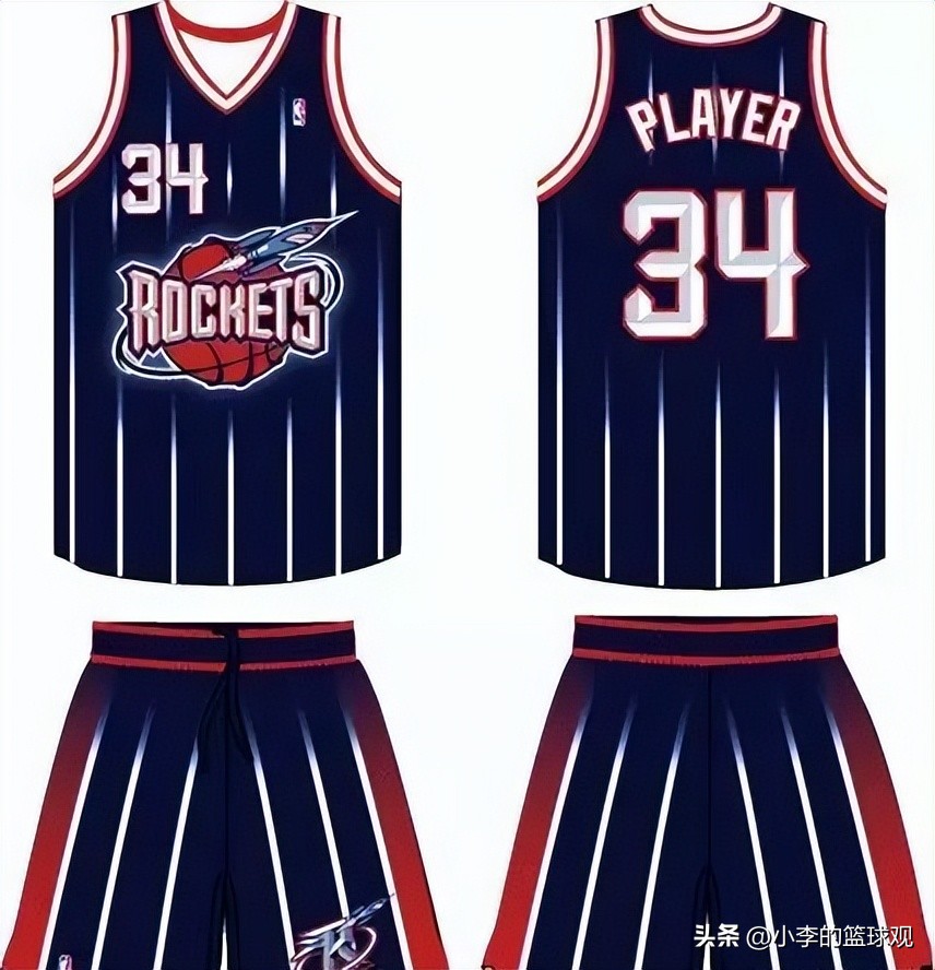 火箭历年城市版球衣,火箭4号球衣有哪些