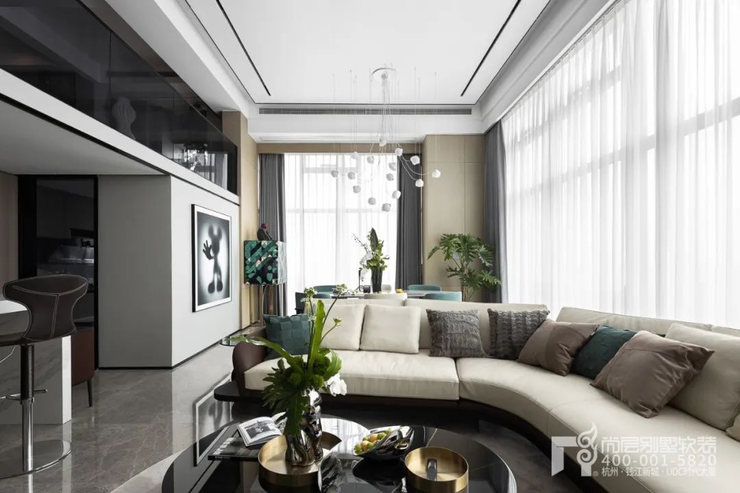 杭州地中海精装大平层设计,大平层杭州海威