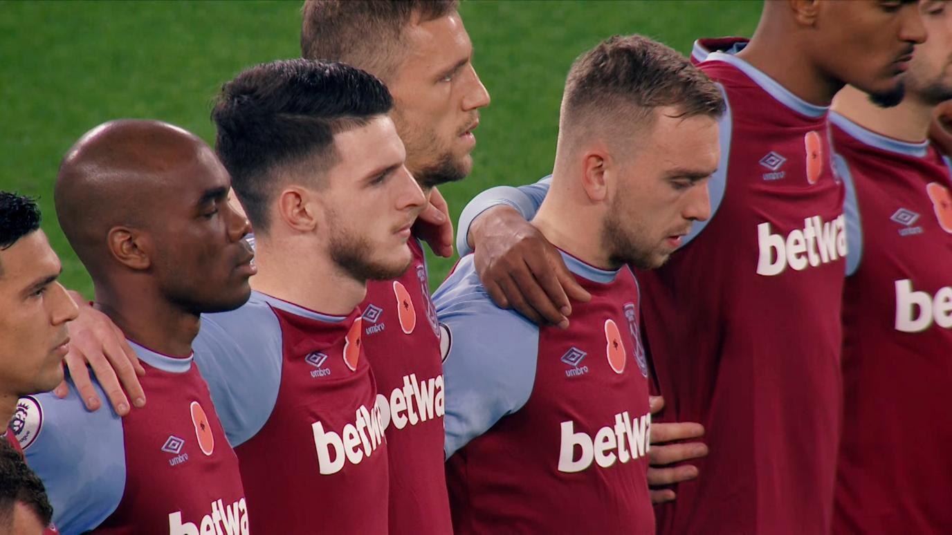 英超球队球衣上的虞美人,英超落场球衣