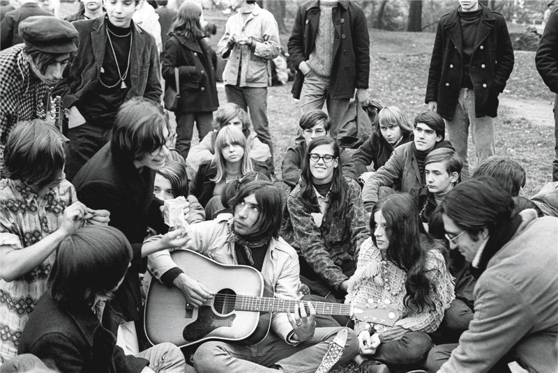 嬉皮士反主流文化运动,美国60年代的嬉皮士运动