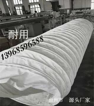 水泥熟料汽车库底库侧散装机弹簧帆布伸缩布袋厂家怎么制作？