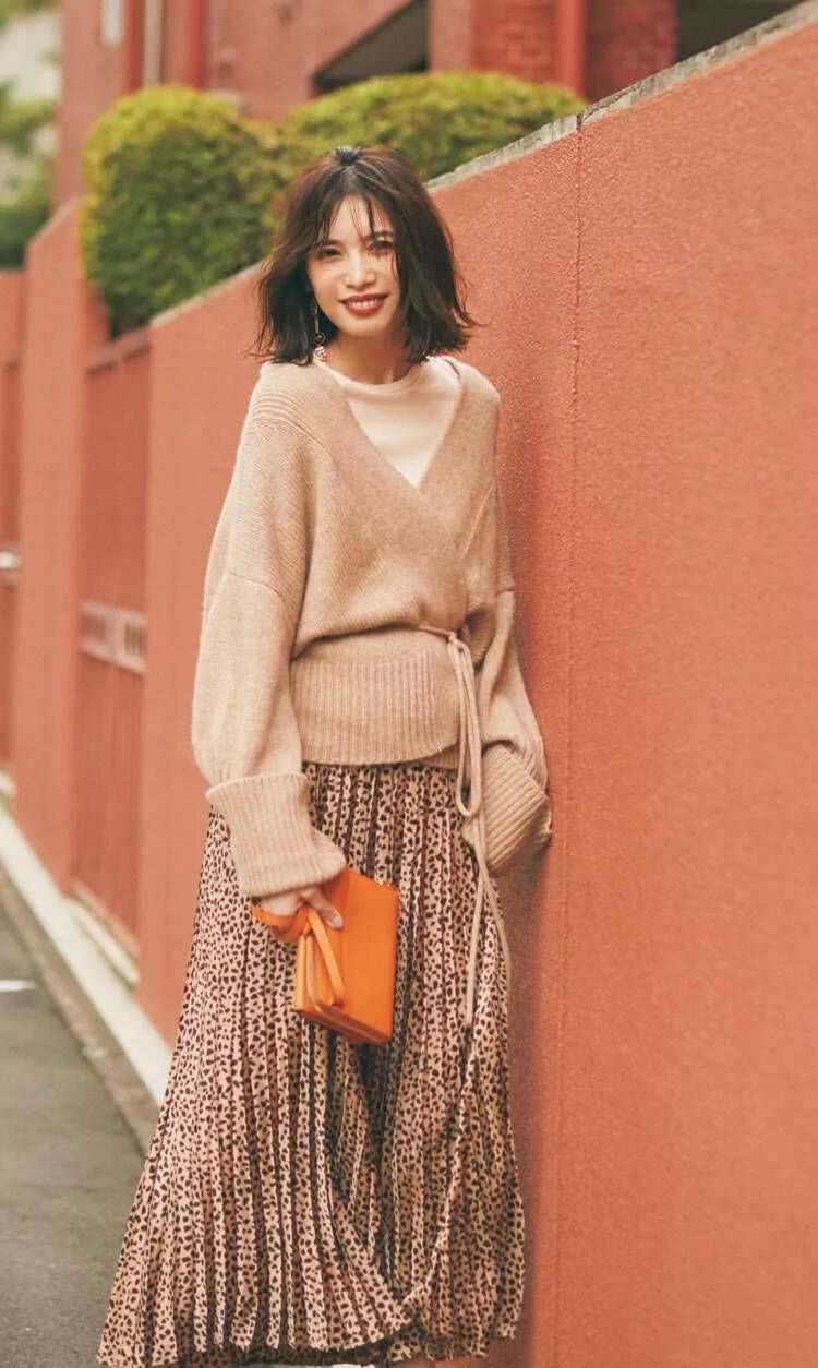 冬裙连衣裙减龄百搭,减龄显瘦中年妈妈裙女装穿搭