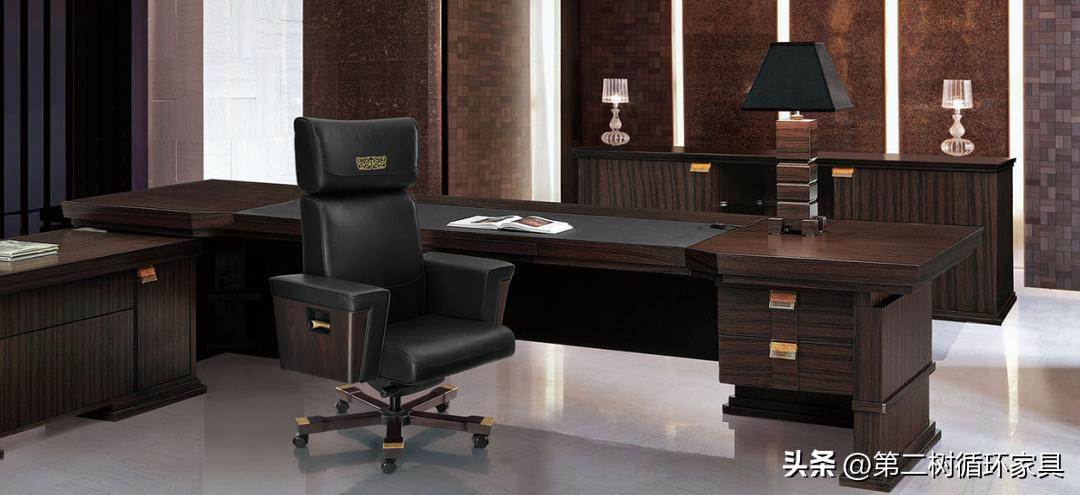 办公家具全套高级感现代轻奢,办公家具时尚简约推荐
