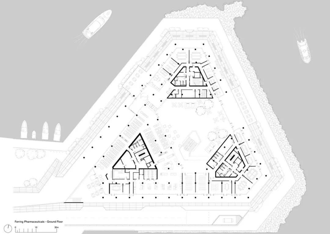 企业大厦设计图,企业总部办公楼装修设计