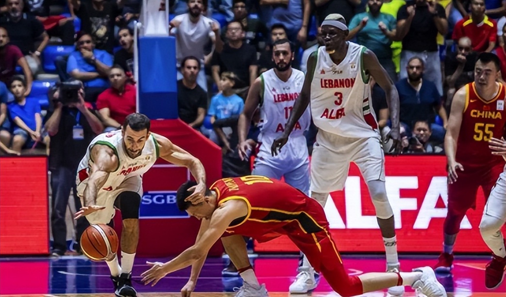 13胜1负！中国男篮VS黎巴嫩，曾大胜40分+火爆冲突，杜锋复仇