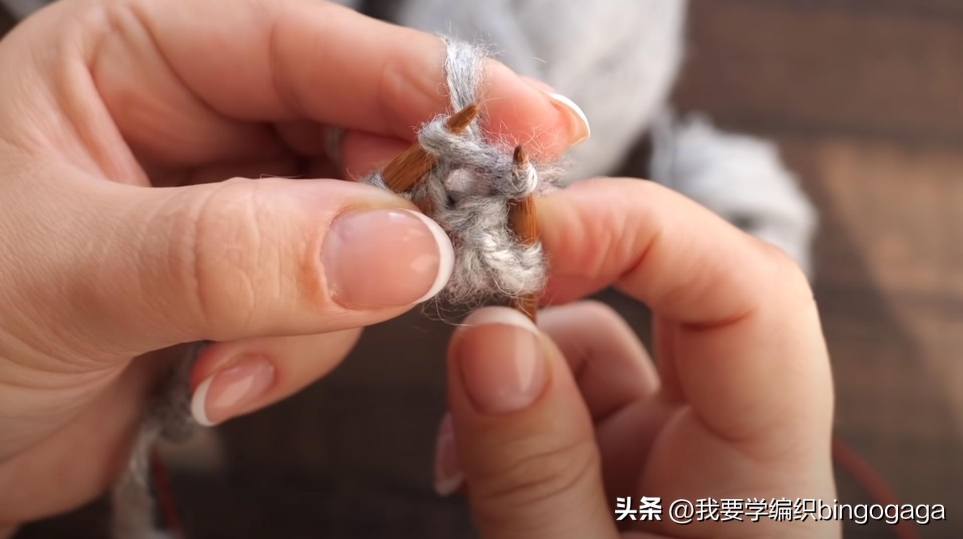 新款兔耳帽风雪帽编织教程,半檐冬季保暖帽编织教程