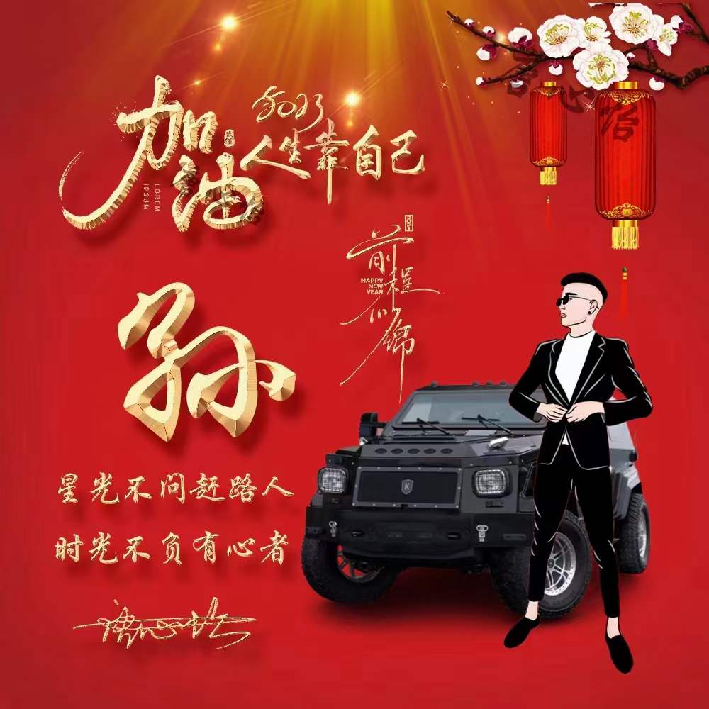 你的微信头像用了几年了,代表新的一年的微信头像