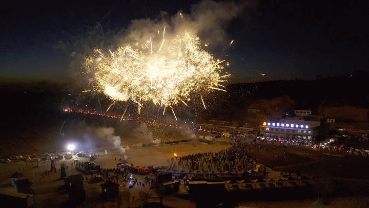 榆林古塔旅游攻略,榆林冰雪奇缘