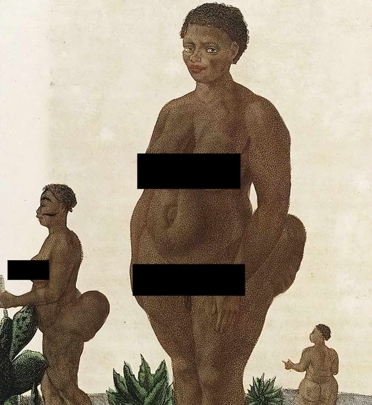 南非女孩巴特曼:因巨臀被白人骗到欧洲做展览,死后200年成标本