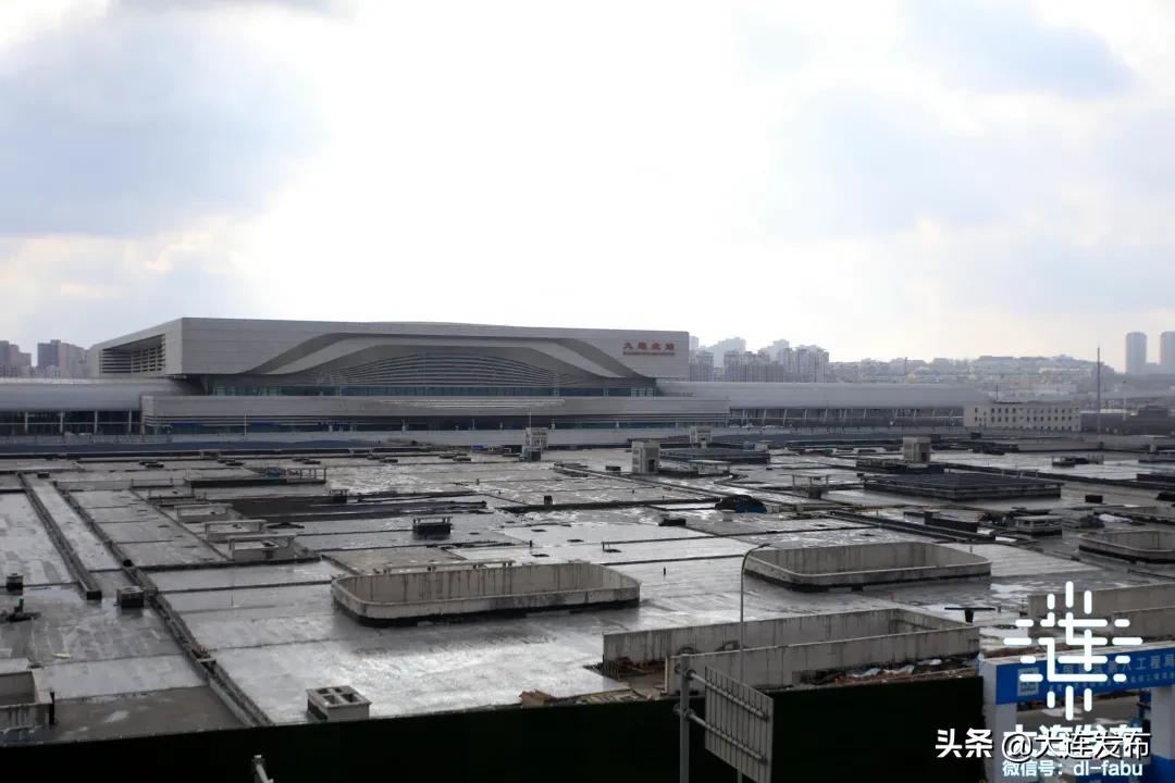 大连北站最近图片,大连北站以前是什么面貌