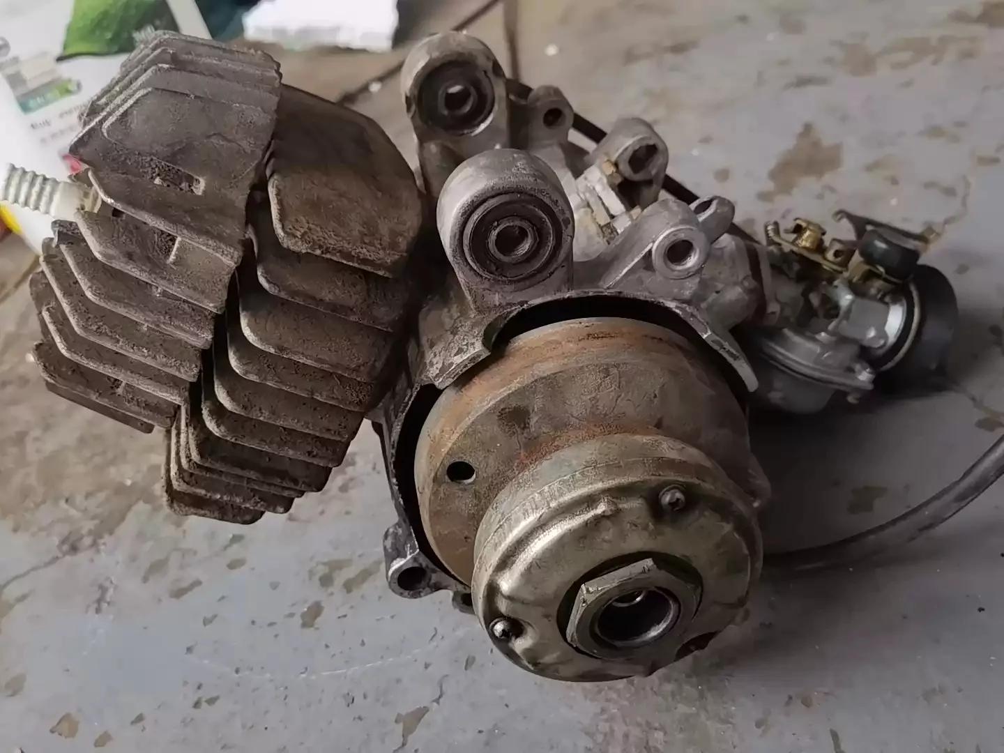 90年代的嘉陵50cc摩托车,嘉陵50二冲程摩托车