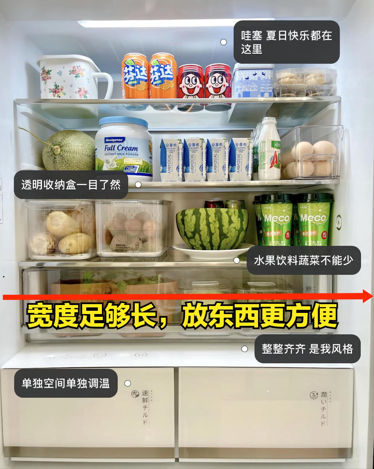 现在冰箱流行双开门还是十字开门,大容量冰箱是双开门还是十字开门