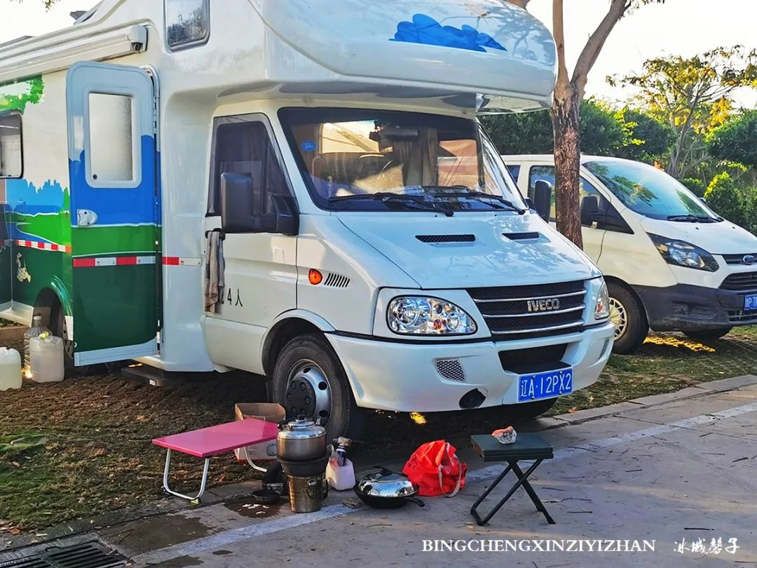 海南九所房车露营基地,三轮车自驾游穷游海南