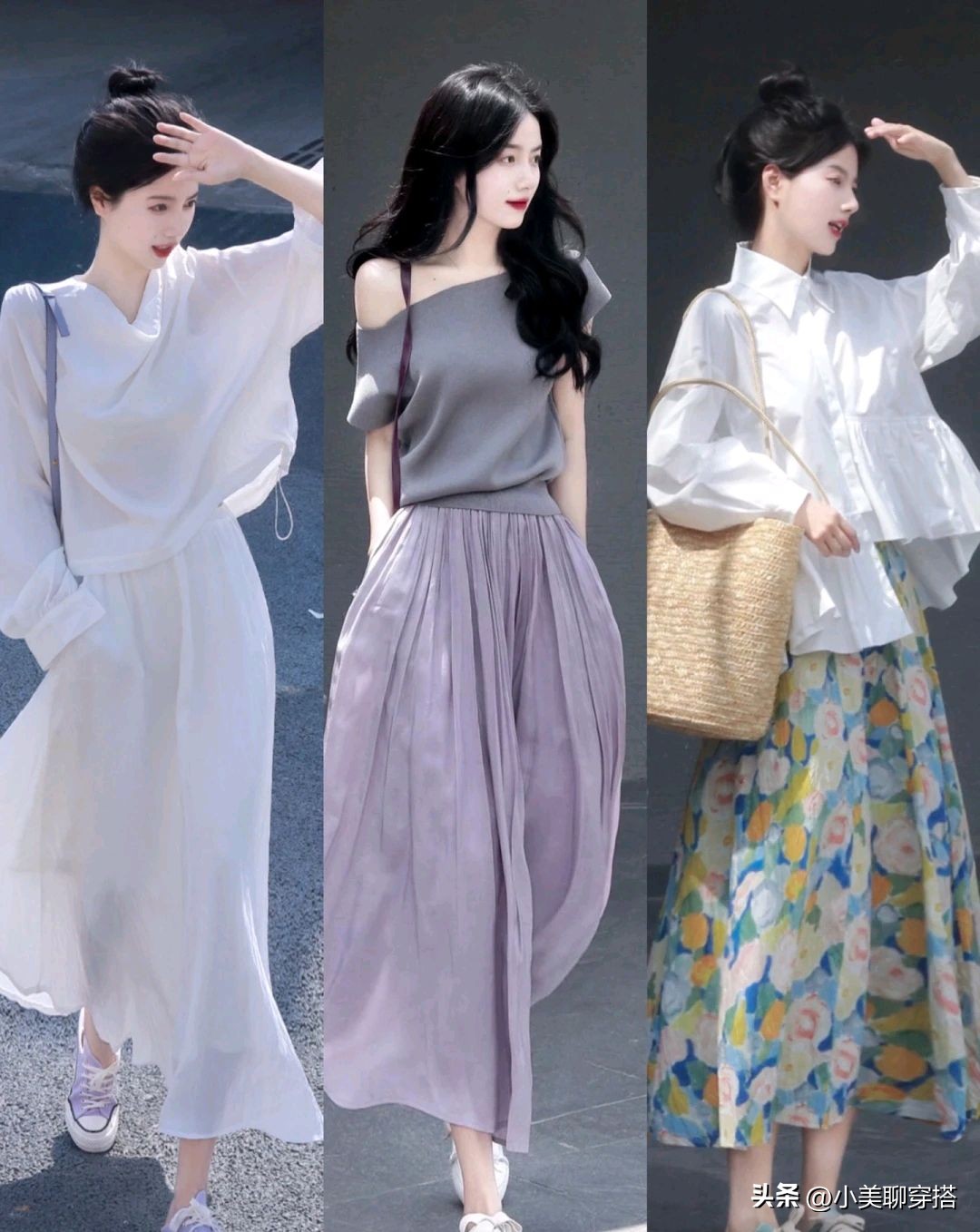 夏天简单穿搭出高级感,40岁轻熟风女装夏天