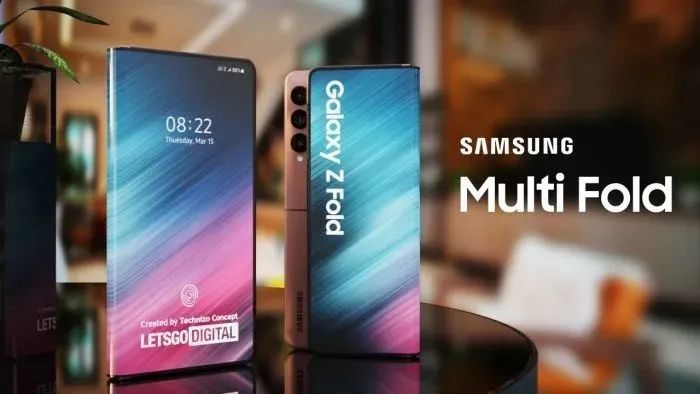 折叠手机要被重新定义？三星新机曝光，上下左右内外随便折