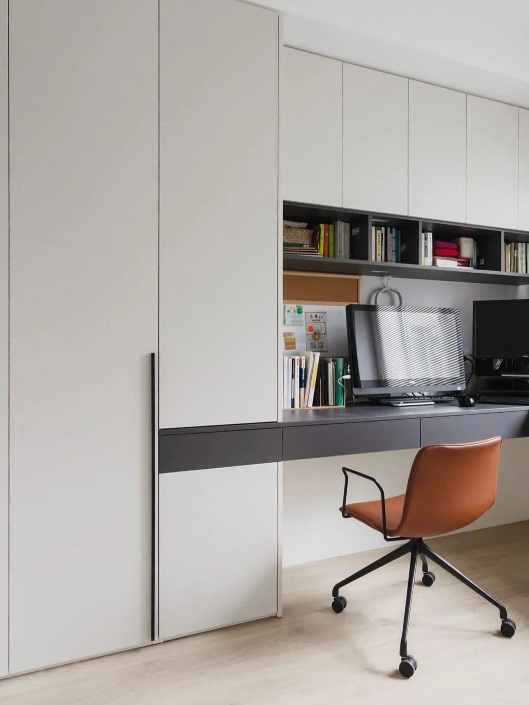 书桌衣柜一体180,儿童房定制书桌衣柜一体