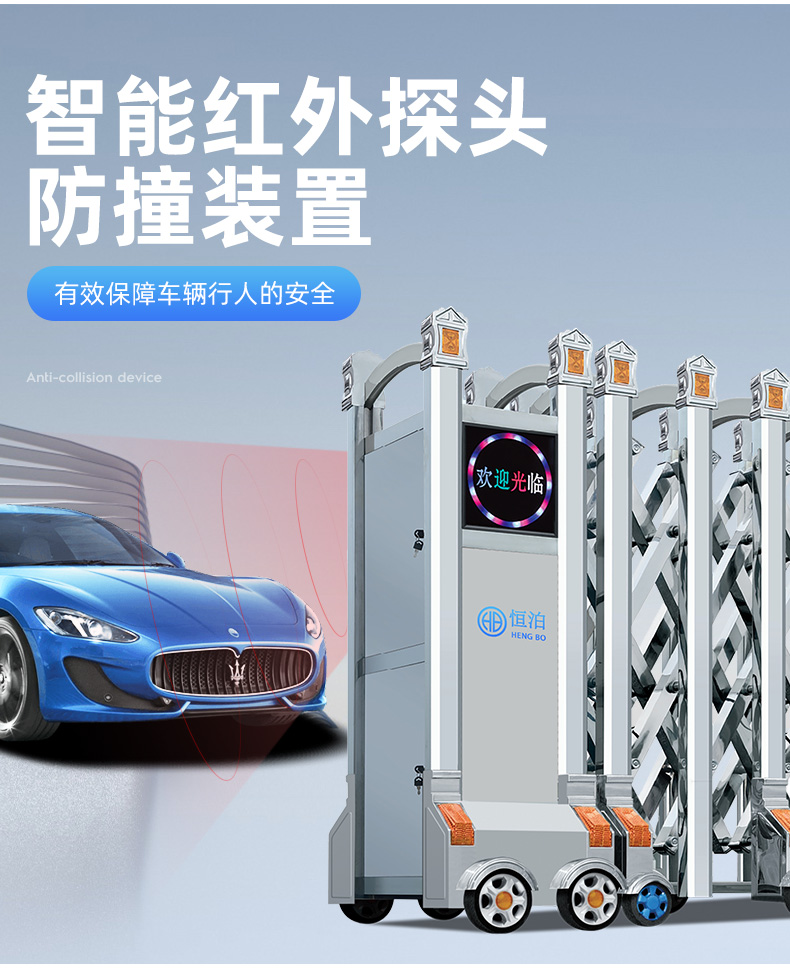 电动伸缩门内部结构详解,电动伸缩门是什么样的