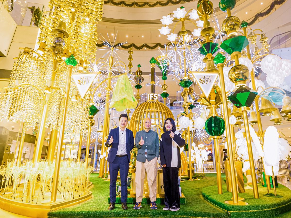 成都IFS叮铃铃奇幻森之旅TheMagicBellForest主题活动欢乐启幕