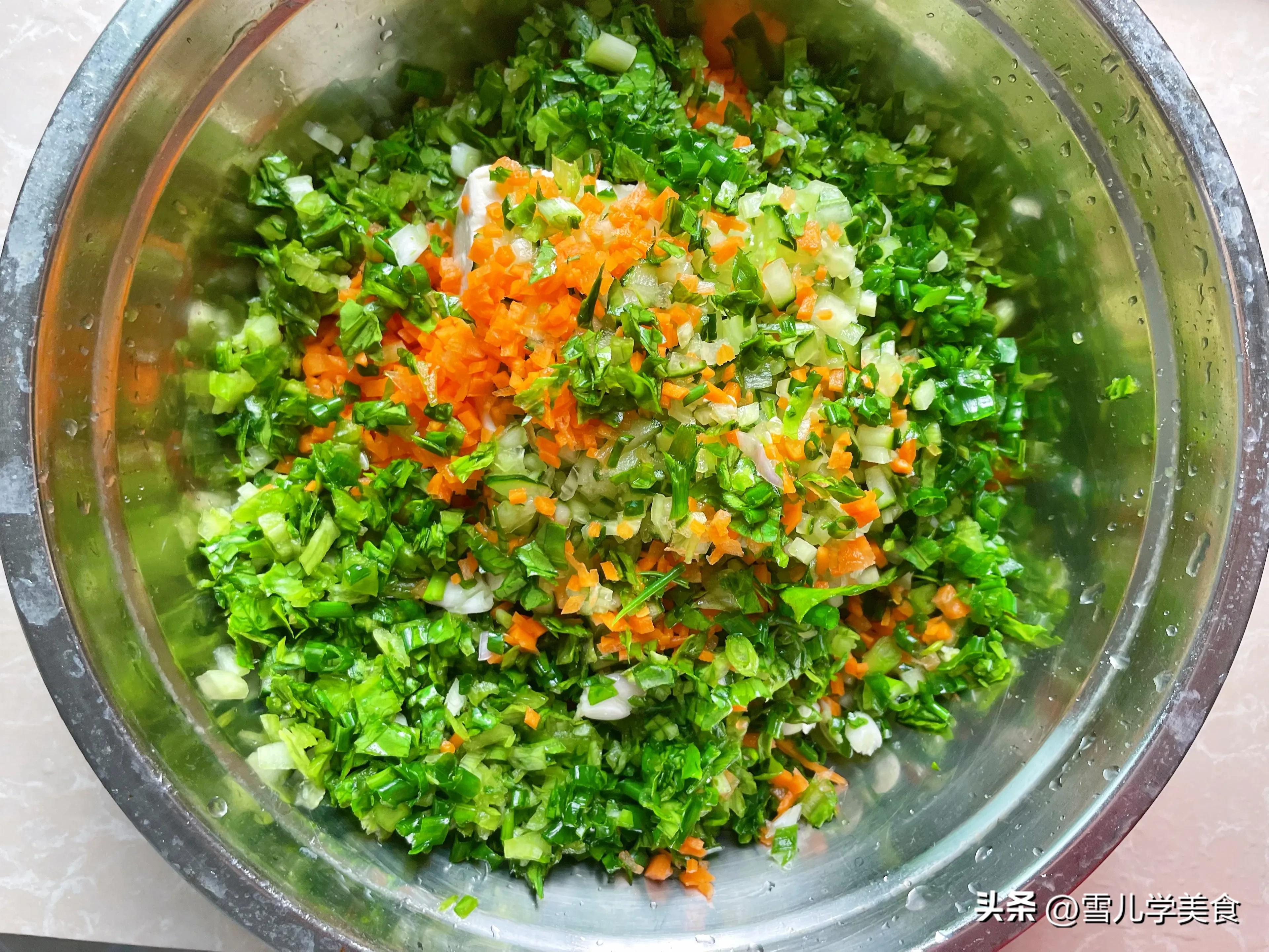 免炸素丸子,低卡无油豆腐丸子