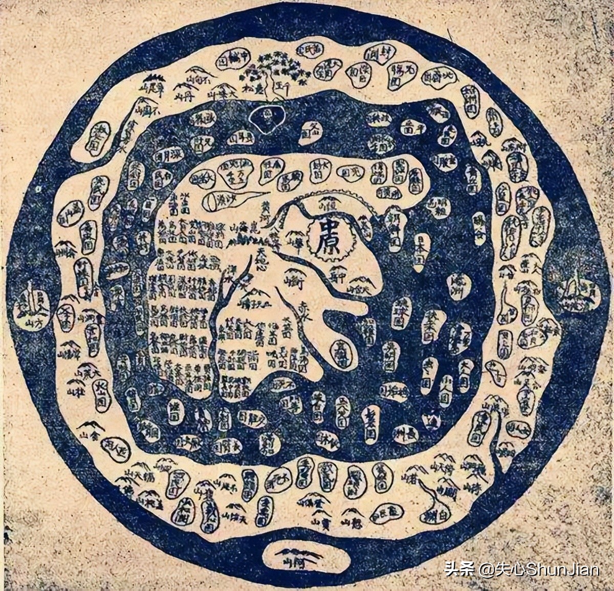 山海经中的奇国有哪三个,山海经里的八荒异兽是指哪八荒