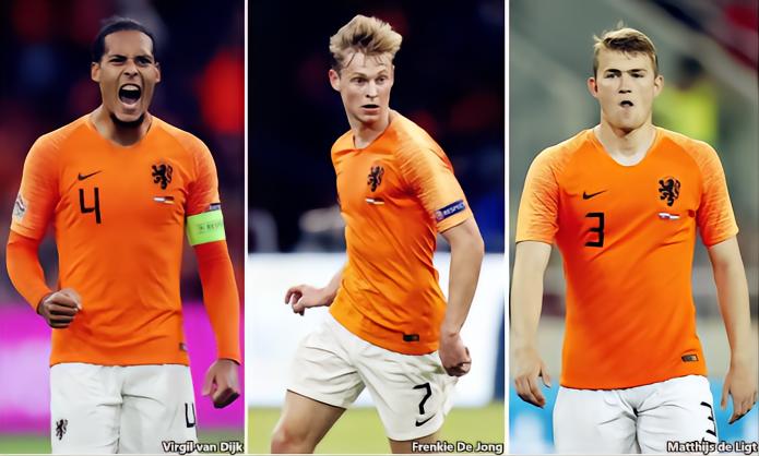 荷兰第一球战术分析,荷兰三叉戟时期的荷兰阵容
