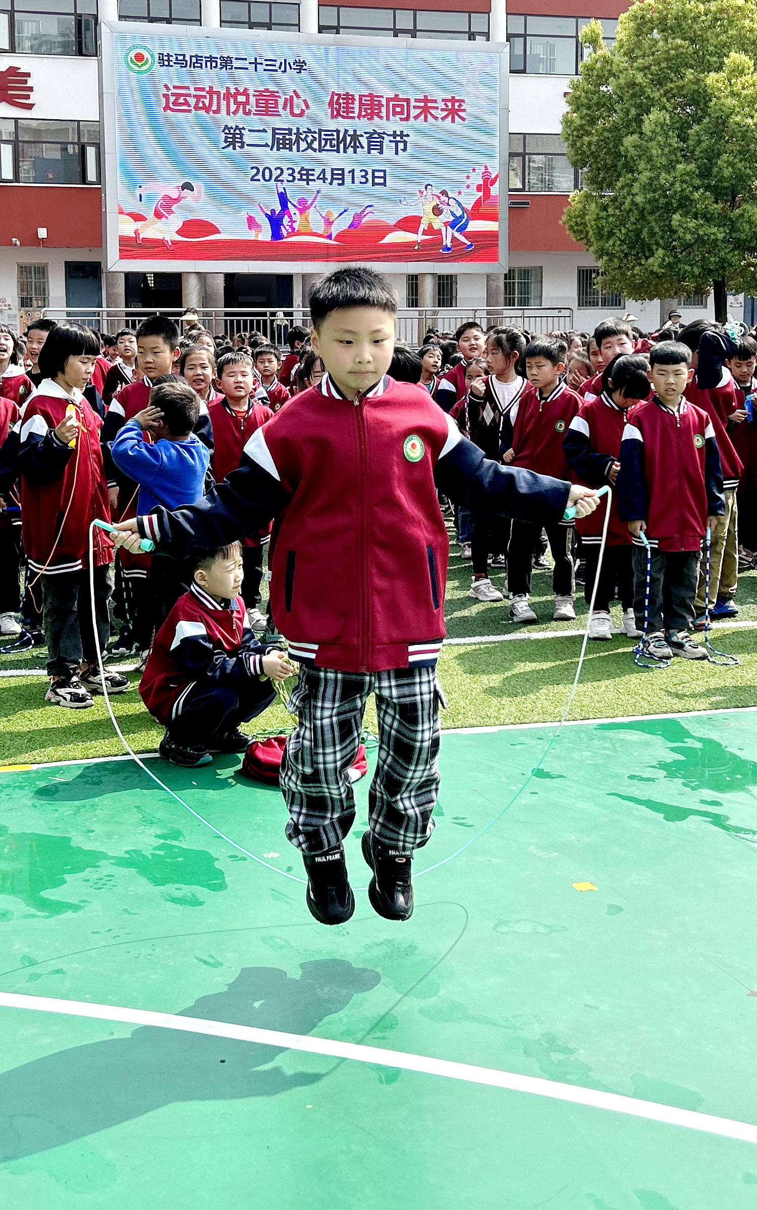 驻马店小学运动会,驻马店第二实验小学第九届体育节