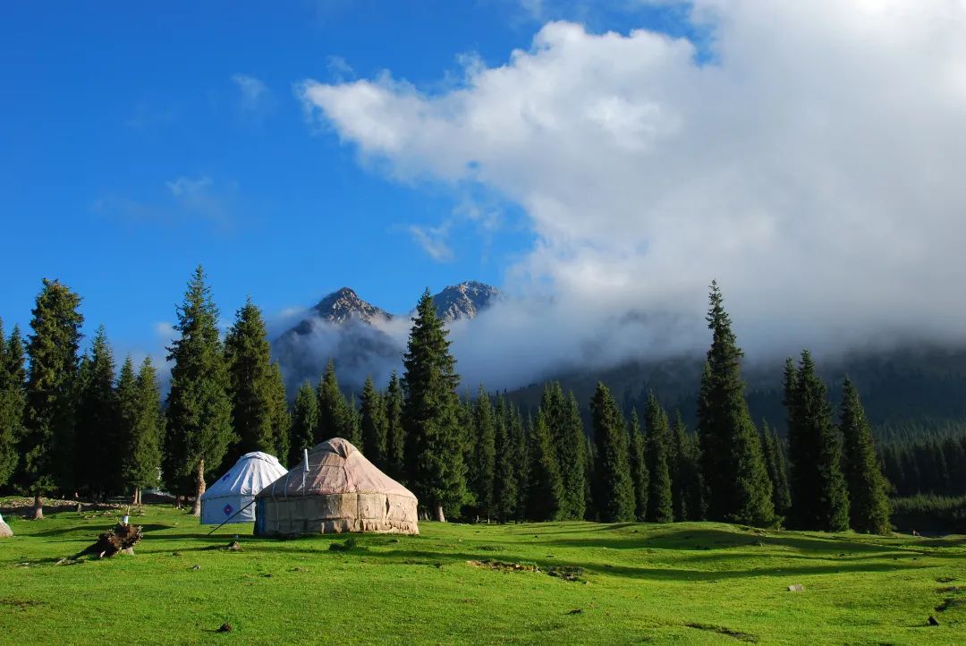 新疆沙湾县风貌,新疆沙湾标志