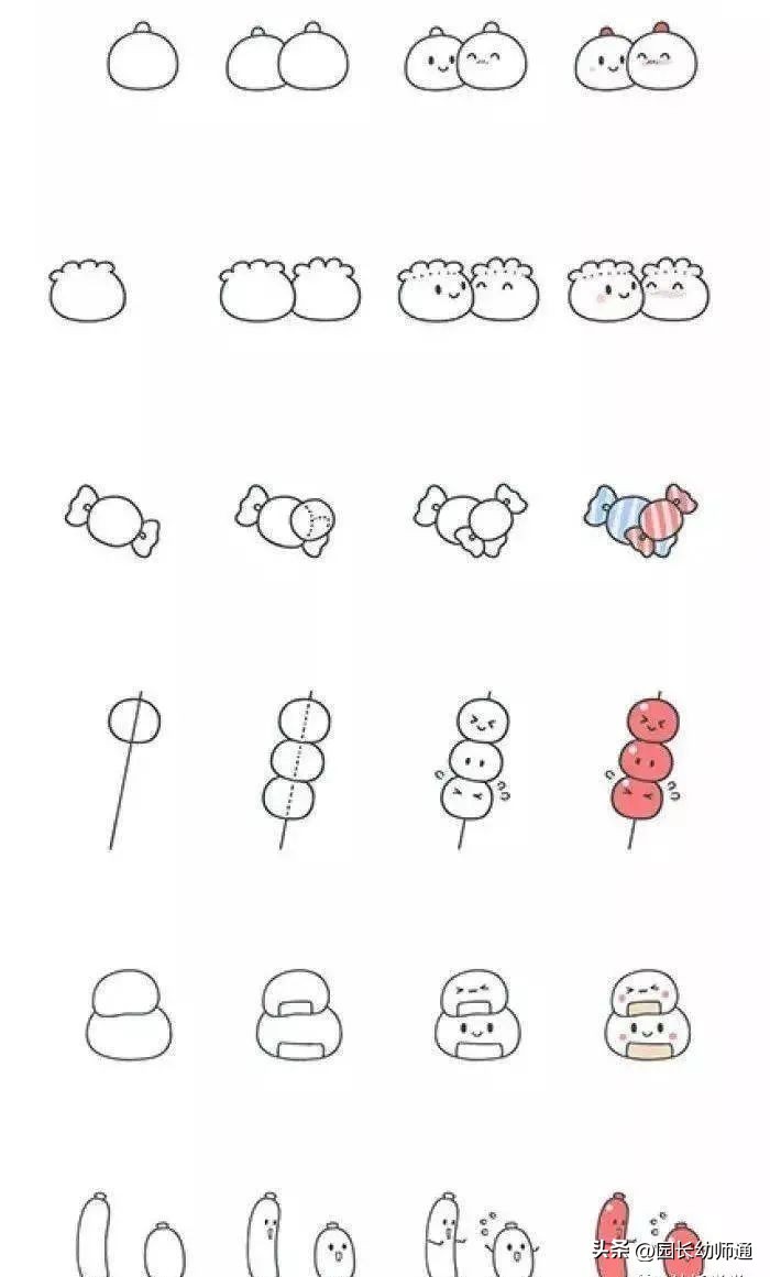 春节龙的简笔画怎么画简单又好看,6-12岁2022年春节简笔画