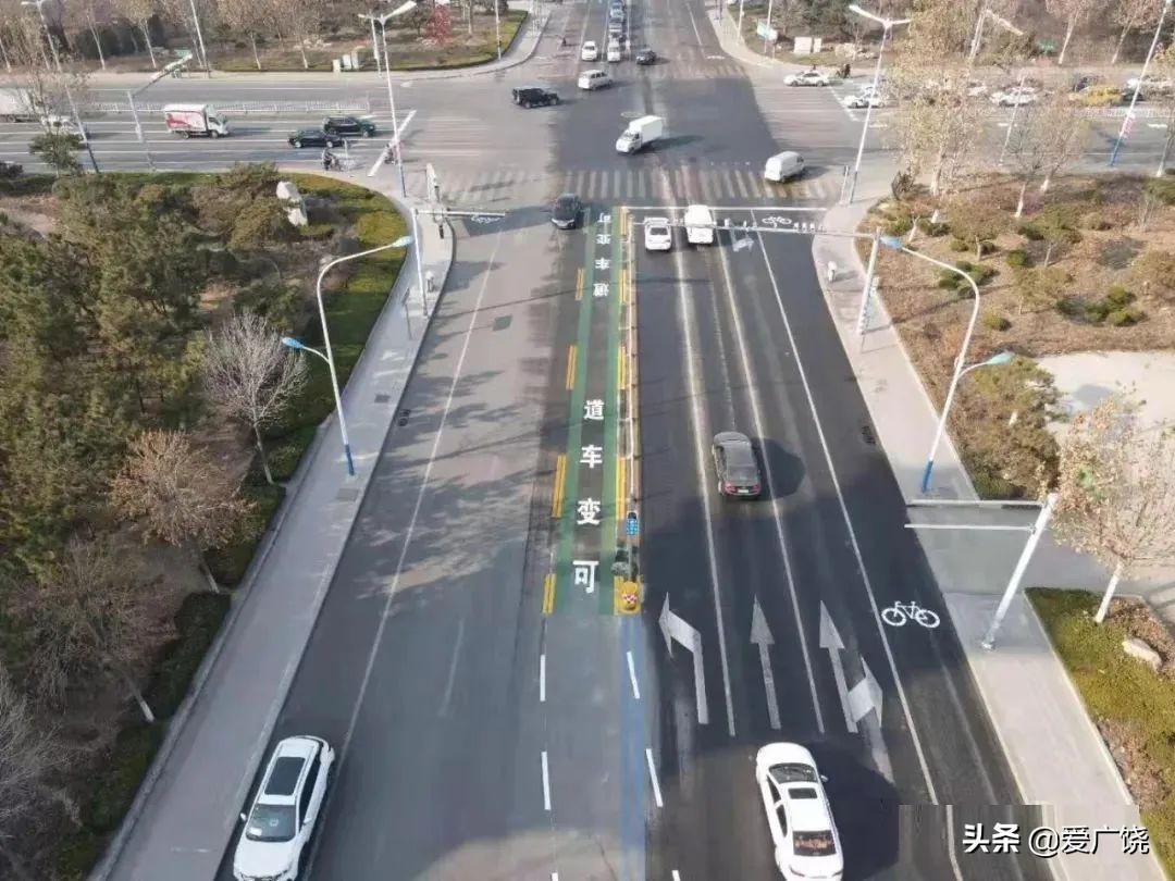 广饶新增可变车道,广饶中南可变车道