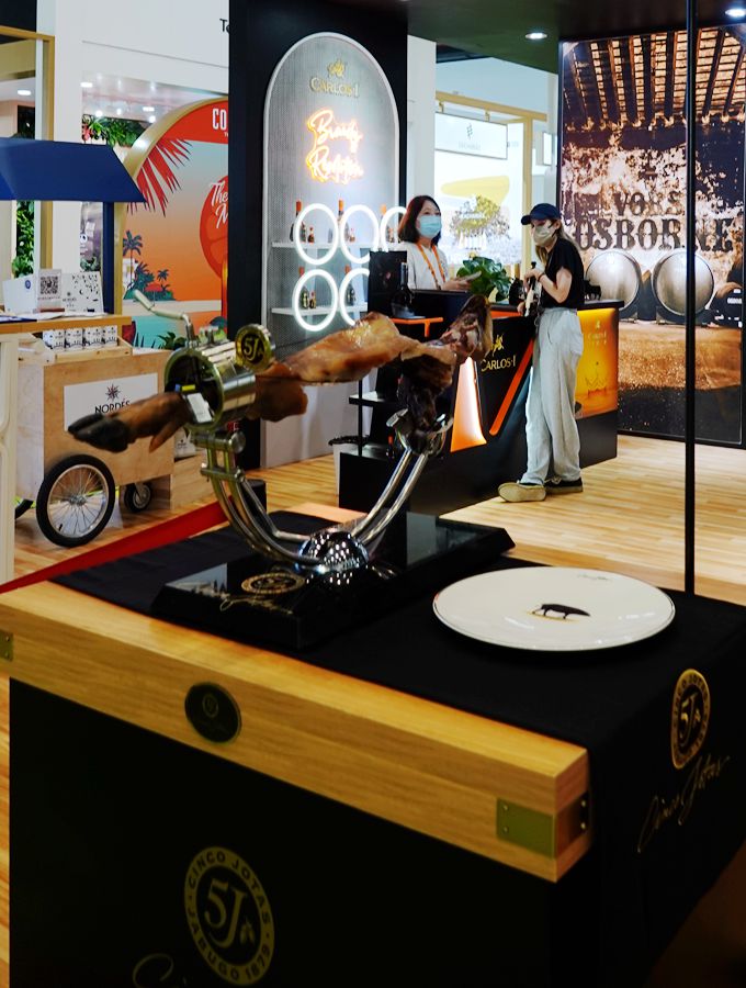 浙江土豪伊比利亚火腿,消博会商品价格