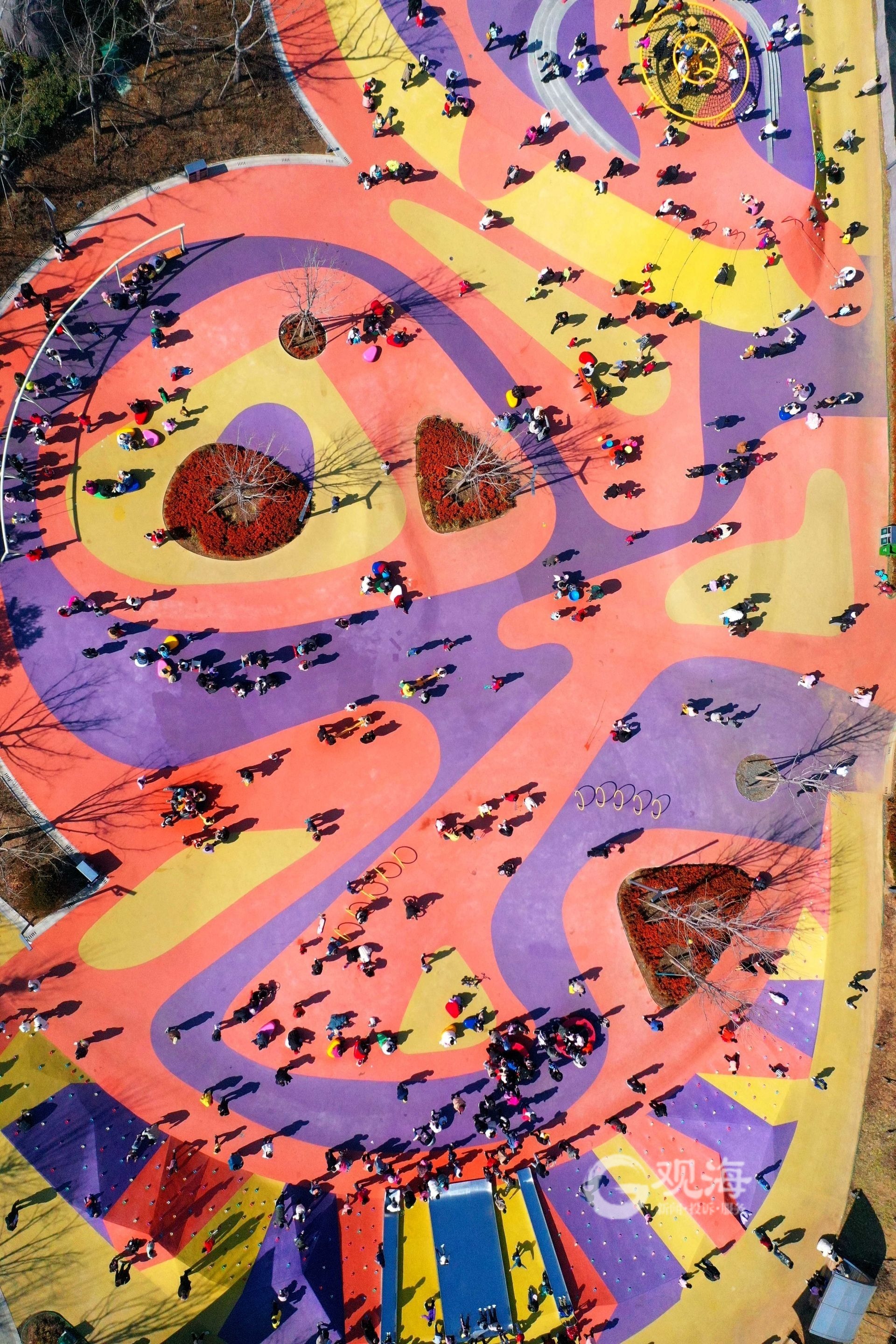 青岛随处可见的口袋公园,青岛市城市口袋公园