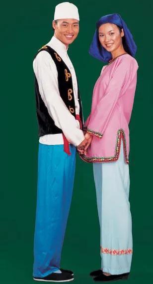 五十六个民族服饰一览图,五十六个民族服饰傈僳族