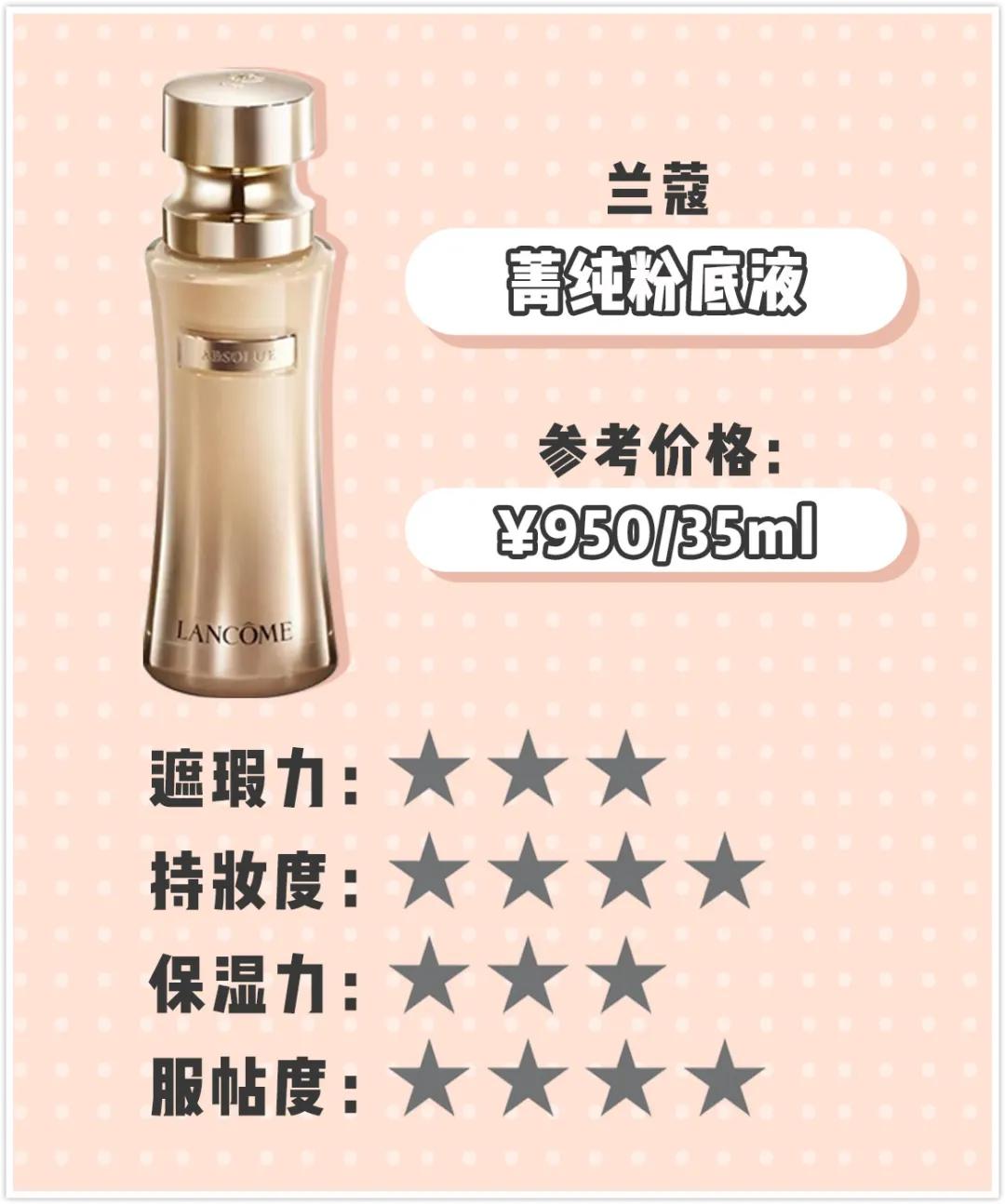 秋冬粉底液测评排行榜,秋冬粉底真实测评