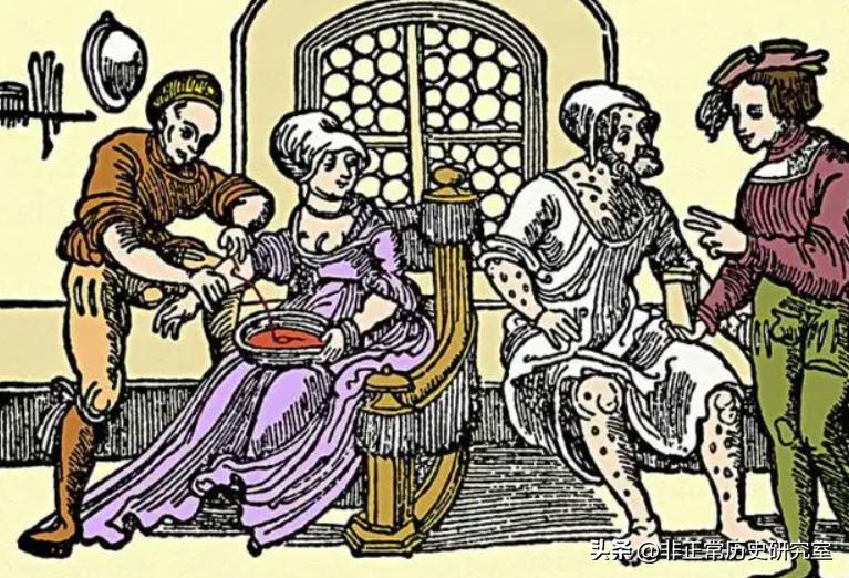 水银与碘化钾治疗梅毒,中世纪水银治疗梅毒