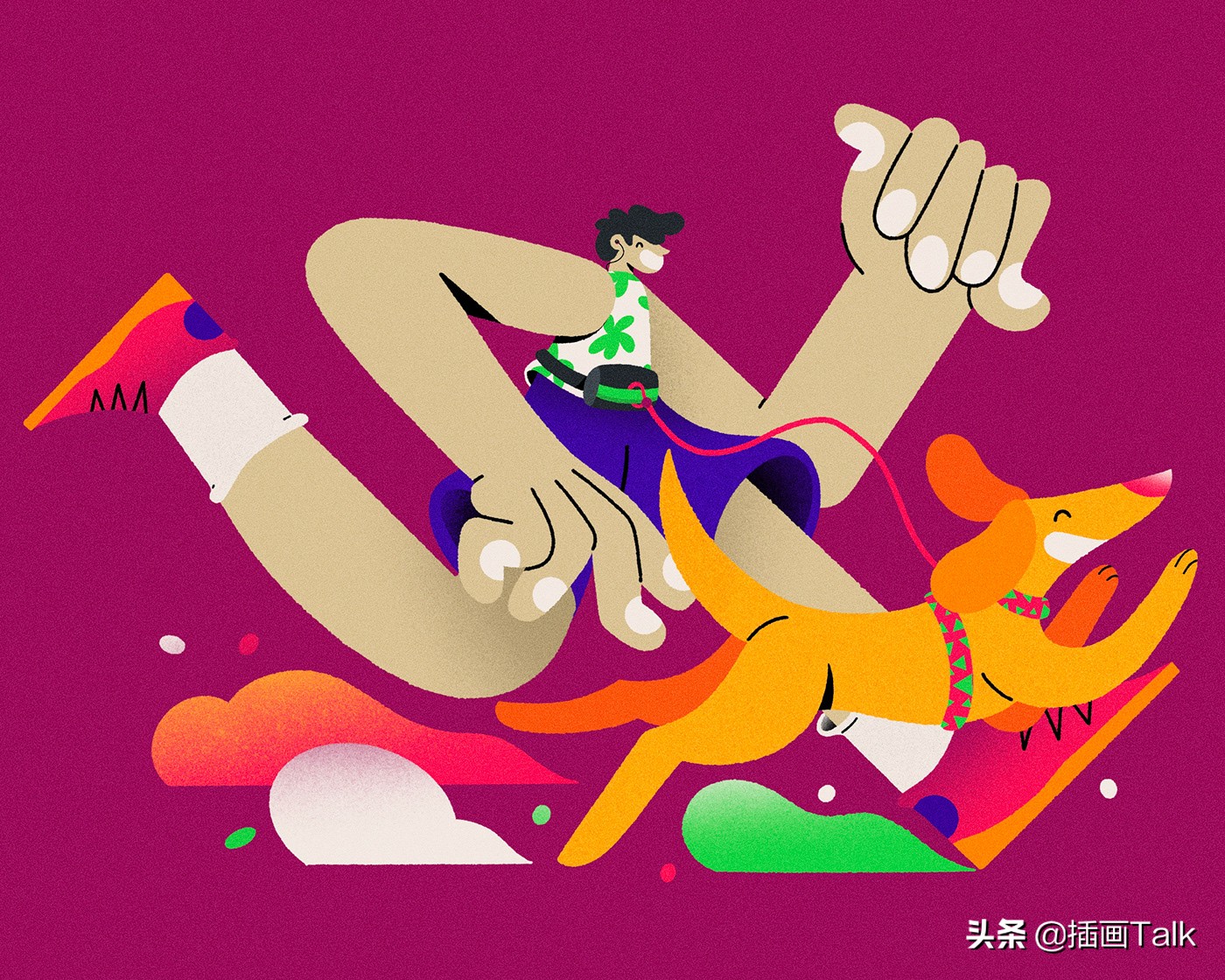 巴西插画师泰拳,巴西插画师jaza动物插画系列