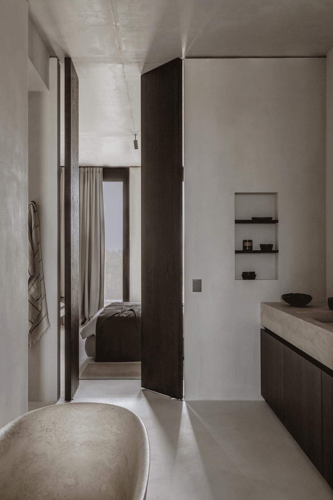 现代极简混凝土风格别墅,混凝土极简