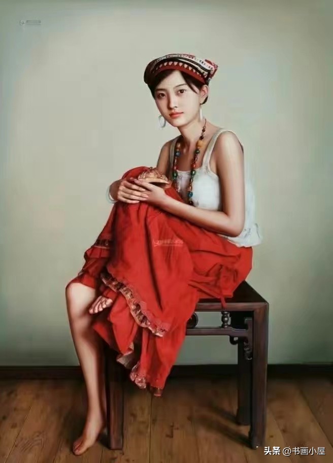 人体油画，你能感受到她的迷人魅力吗？