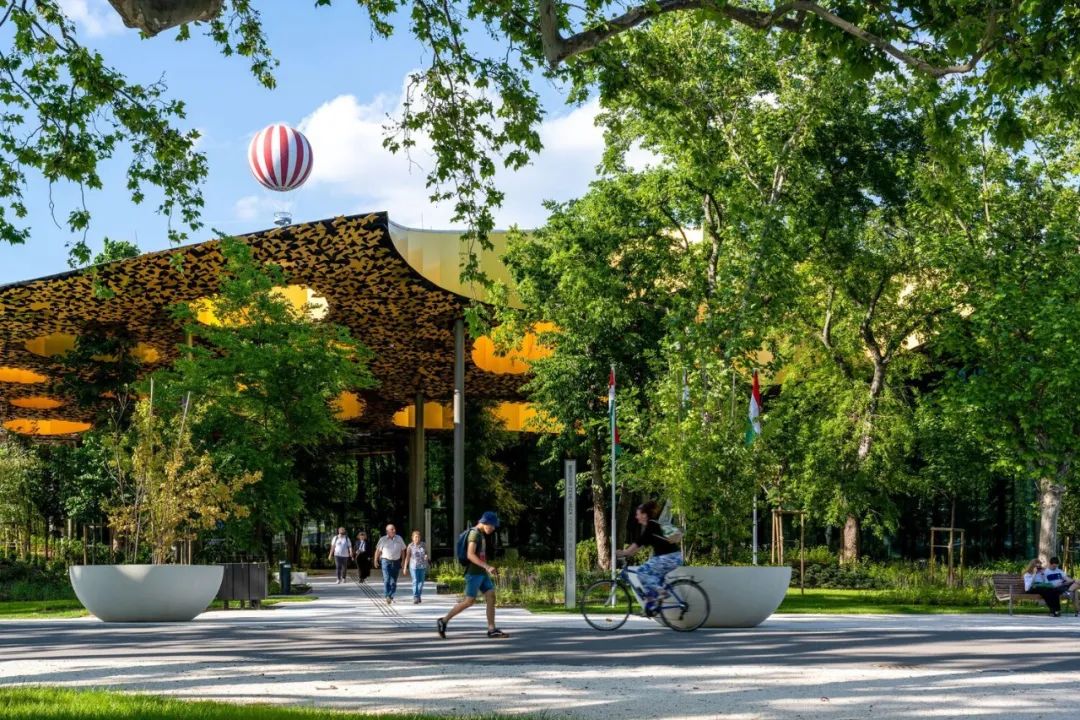 与藤本壮介一起走进金色叶子‘殿堂’，匈牙利音乐之家