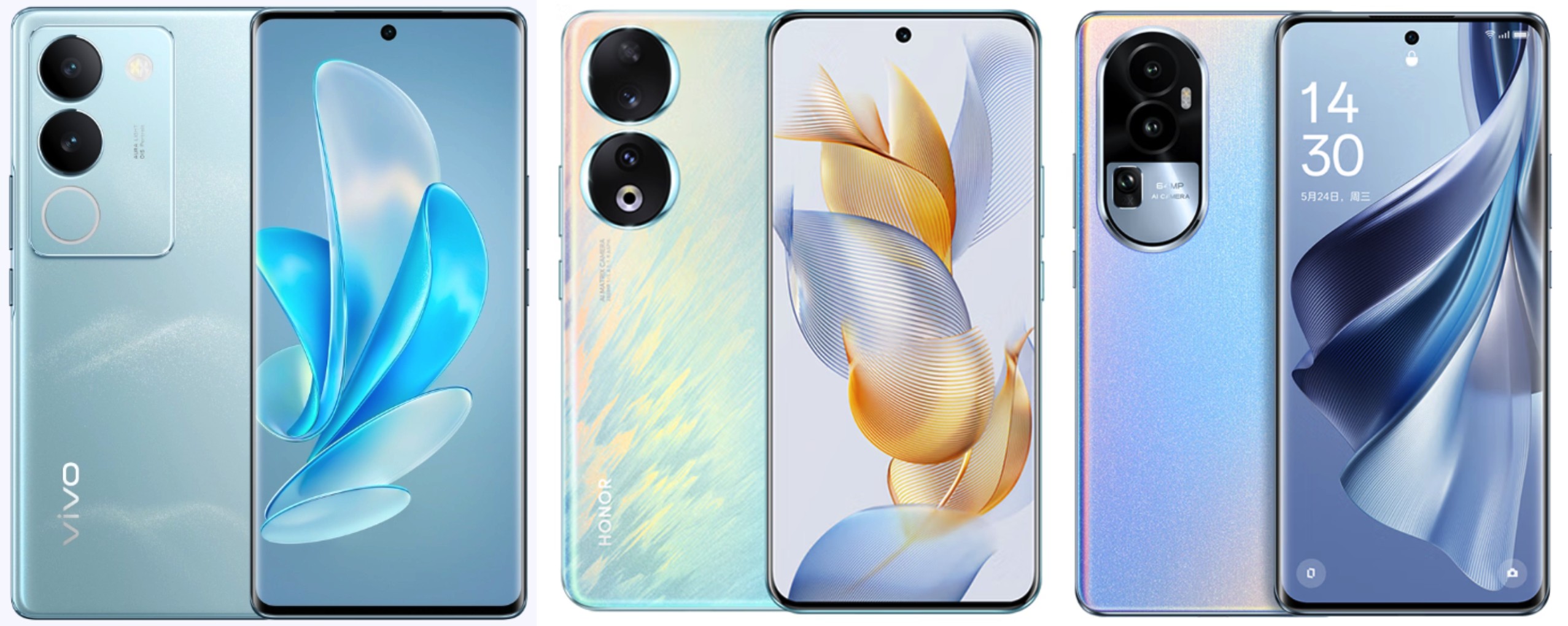 2千价位线下机，荣耀90，vivoS17和Reno10谁更香？哪家更良心？