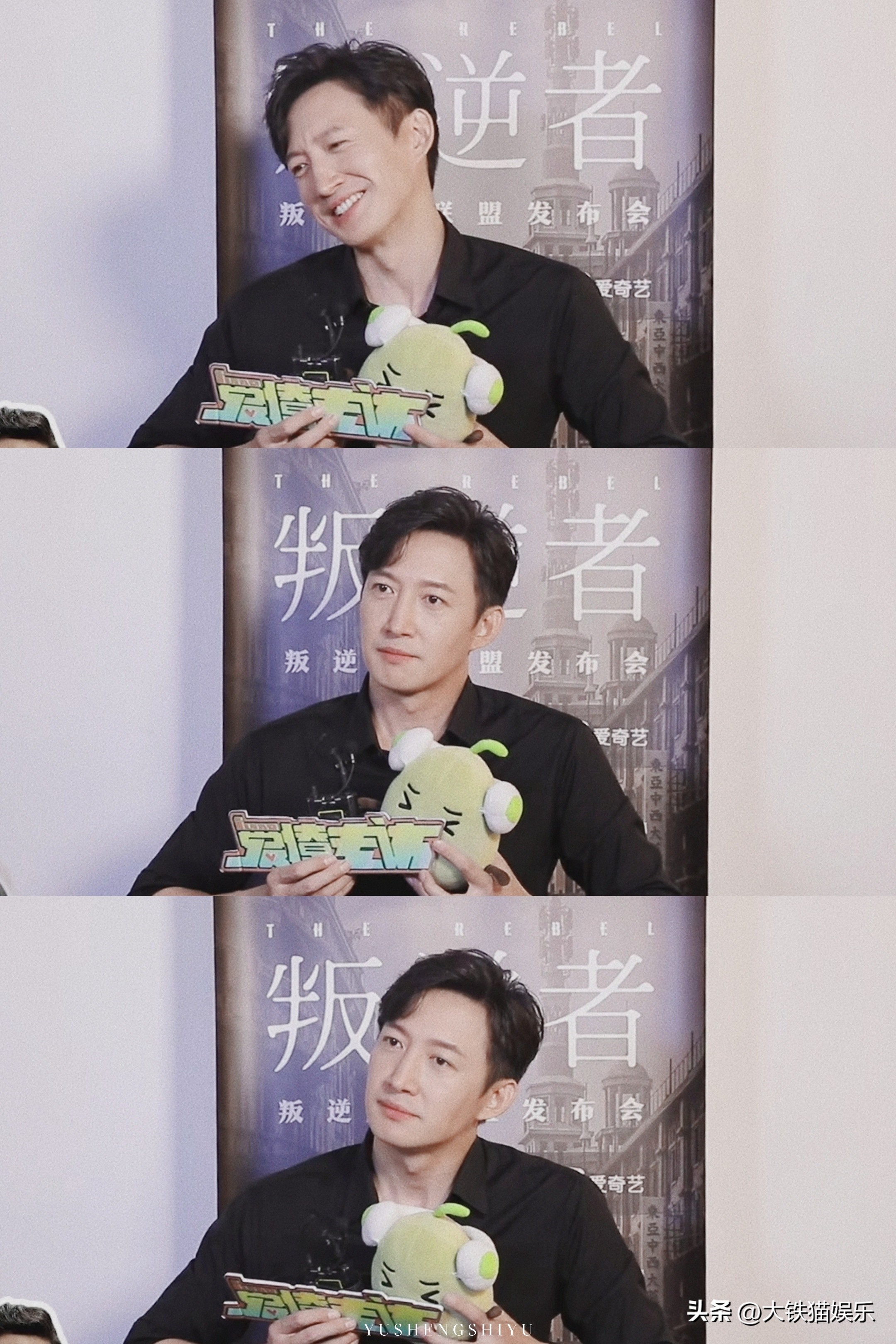 穿黑衬衫好看的人,穿黑衬衫的帅气男人