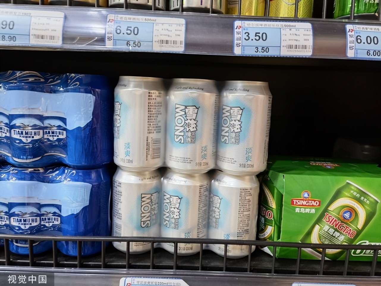 华润雪花啤酒和老雪花,雪花不飘我不飘哈尔滨