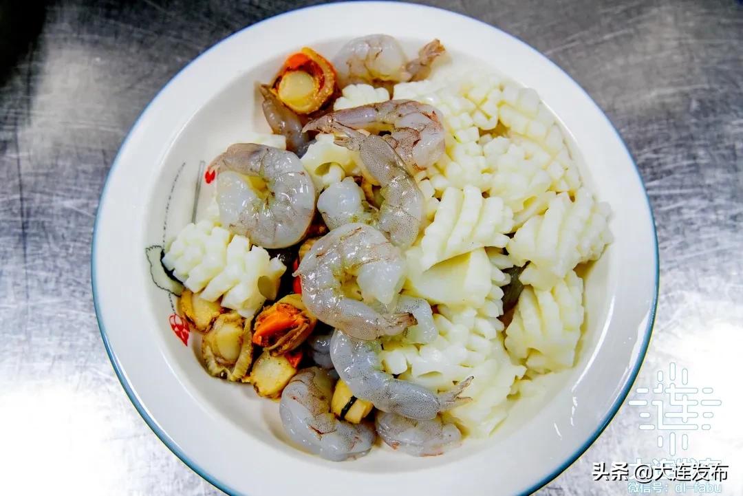 大连海味全家福制作,大连老菜溜三样